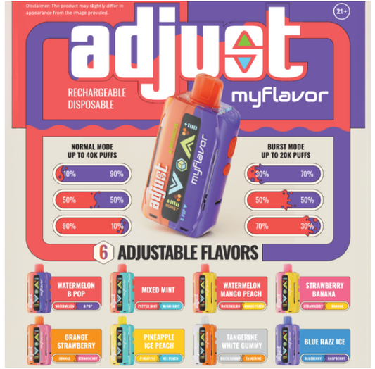 Adjust MyFlavor 40K Box/5